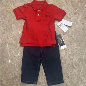 Ralph Lauren baby boy outfit